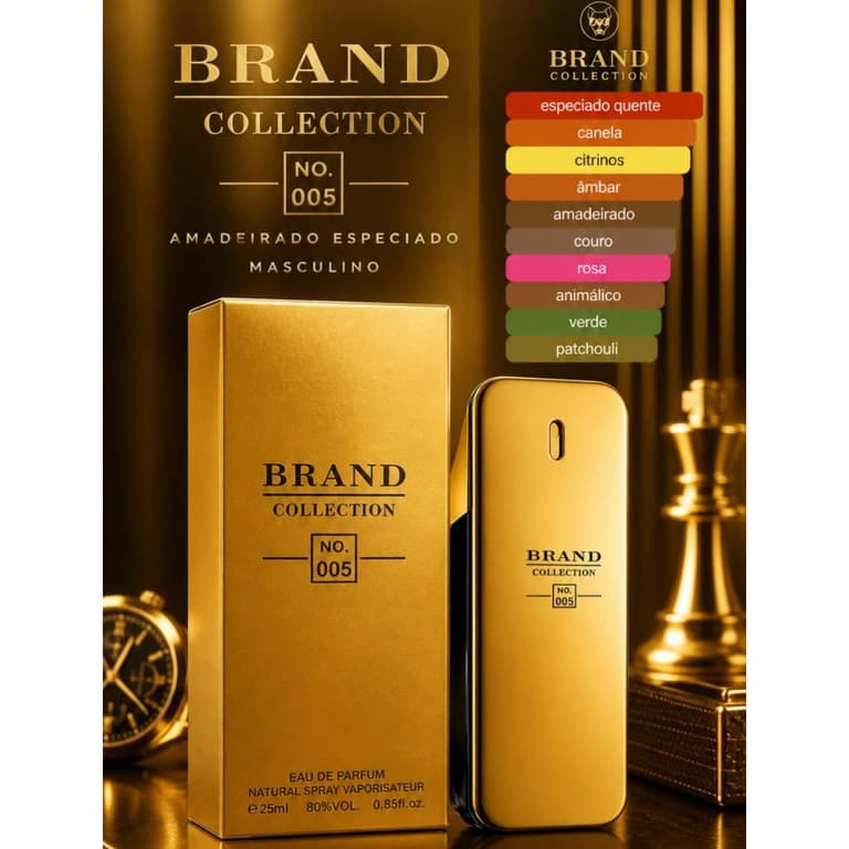 Perfume Masculino Eau de Parfum Fixação Intensa Amadeirado  Dia e Noite Fragrância Marcante