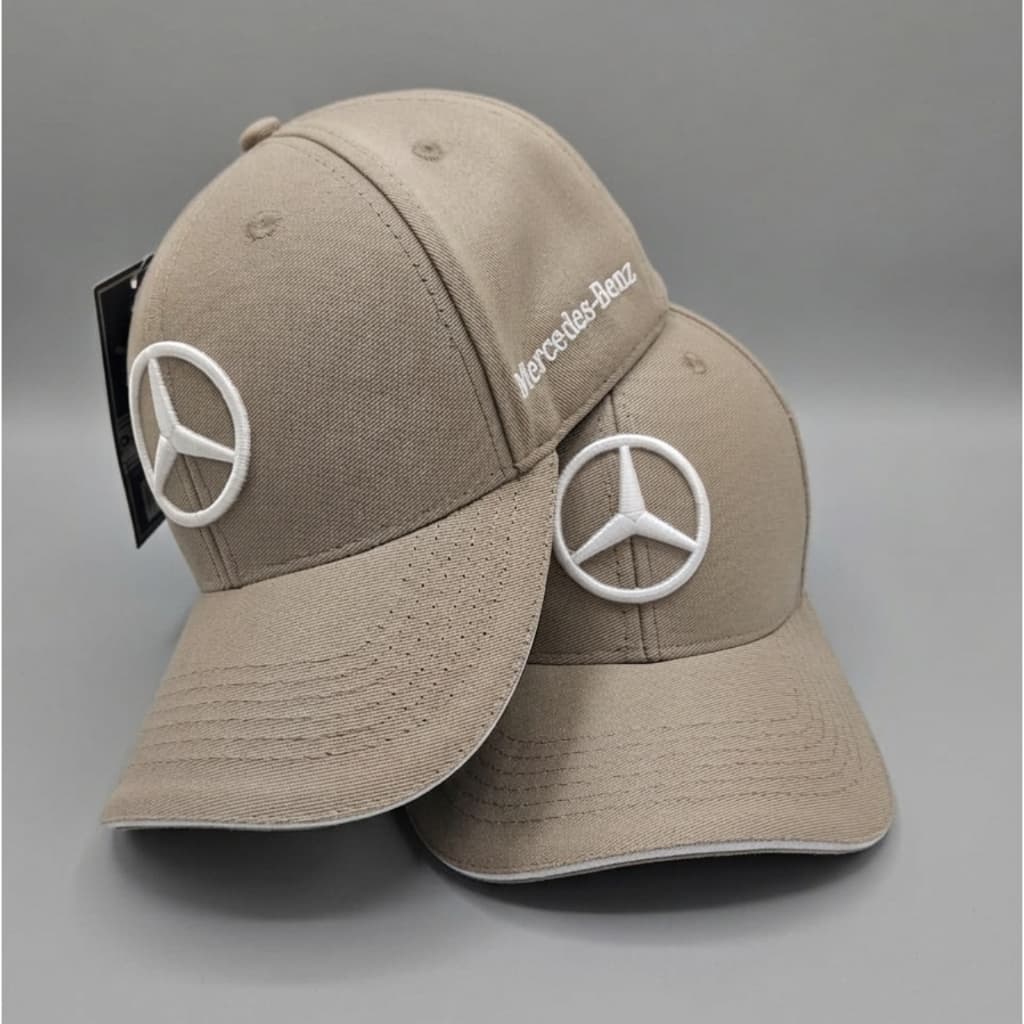 Boné Mercedes-Benz Aba Curva Regulável Ajustável Masculino e Feminino