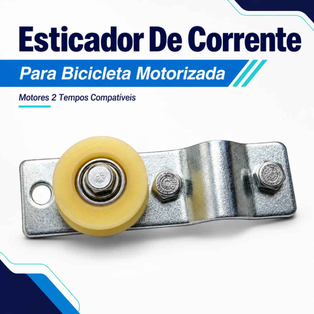 Esticador Tensor De Corrente Para Bicicleta Motorizada 2 Tempos 49cc 66cc 80cc 100cc
