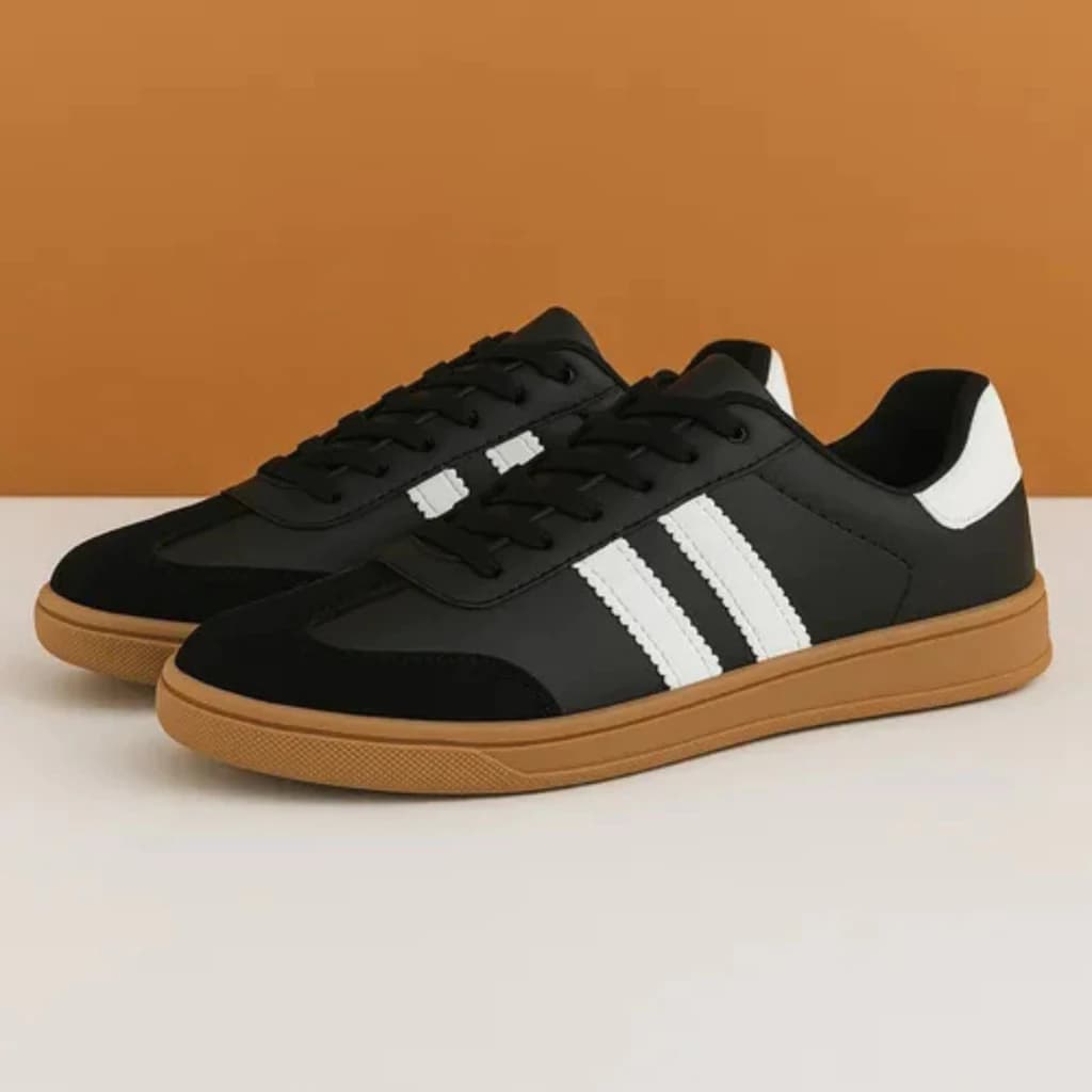 Tênis Feminino Casual Fashion Sola Caramelo Confortável Tendência Confortável
