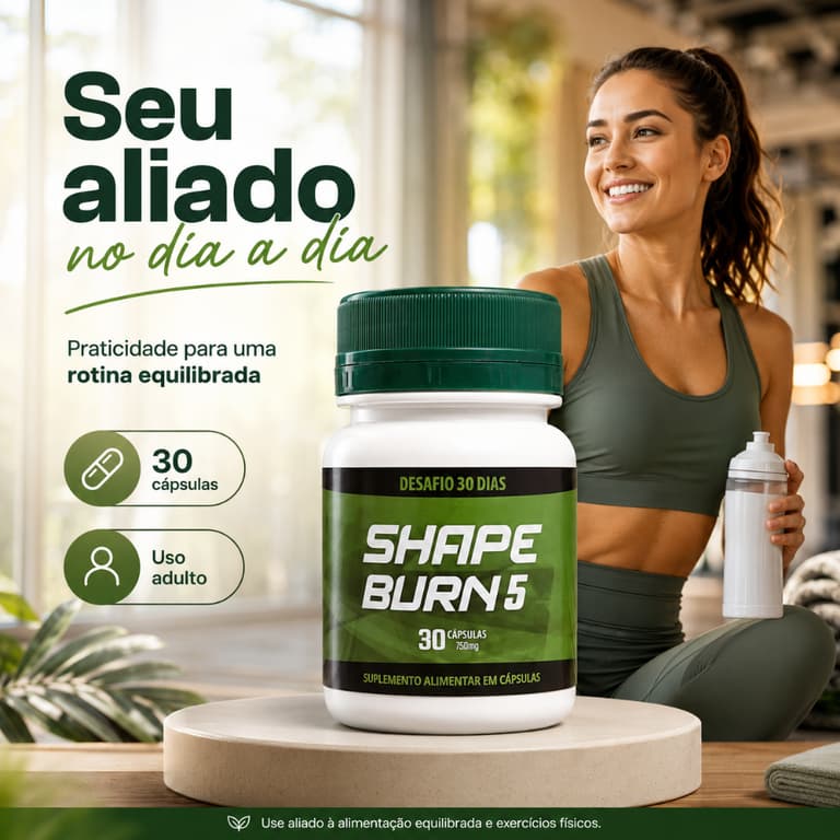 Shape Burn5  Desafio 30 Dias Seca de Verdade Suplemento Alimentar