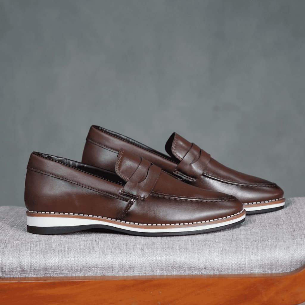 Sapato Masculino Mocassim Social Milan Moderno e Versátil Dia dos Pais