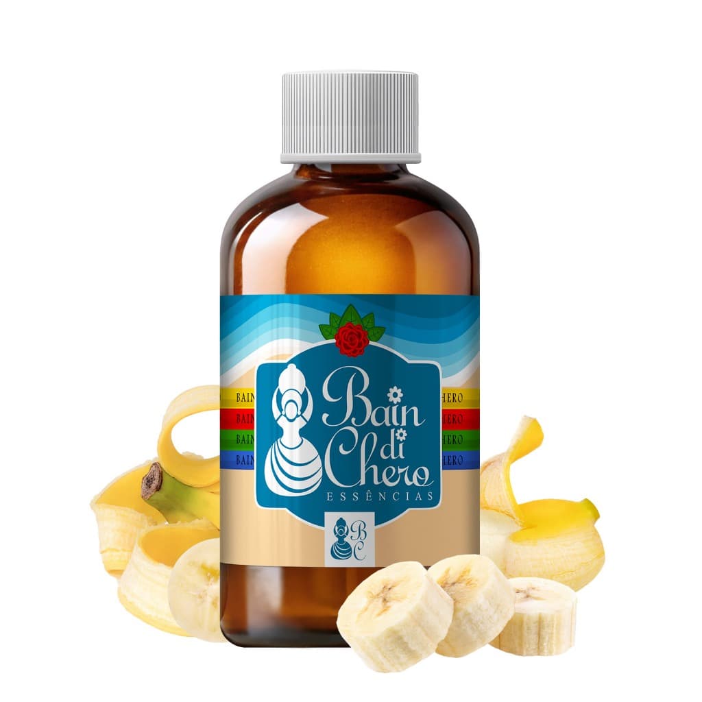 Essência Aromática Hidrossolúvel Para Aromatizantes Sabonetes e Cosmeticos - Banana 100ml