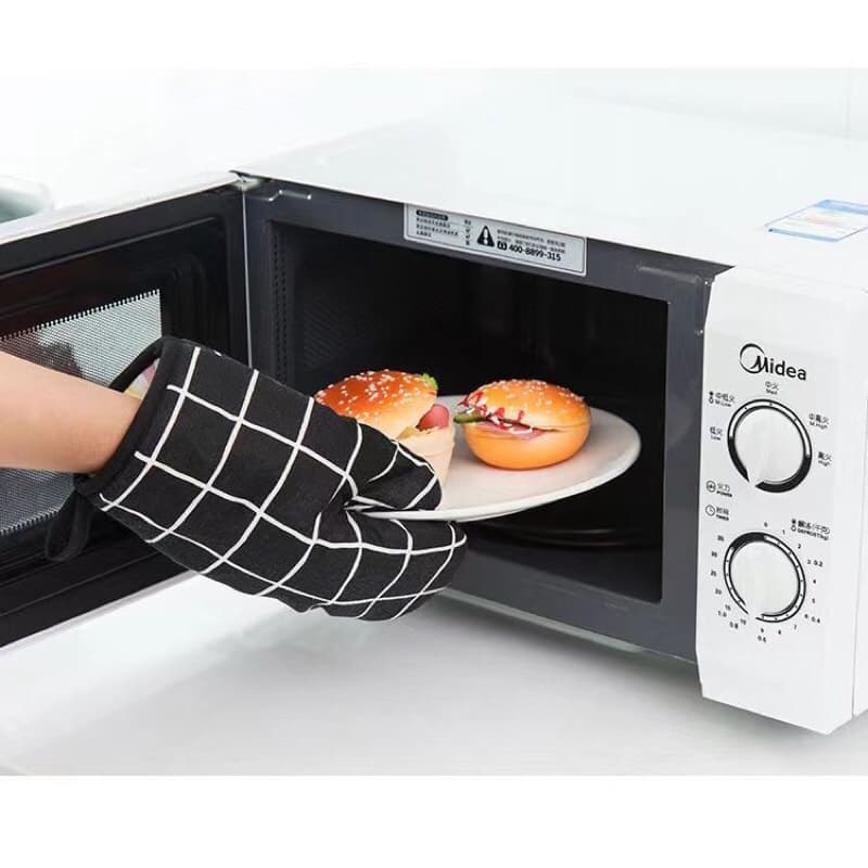 KIT  2 Pçs /Conjunto Luva De Cozinha Para Churrasco/Forno