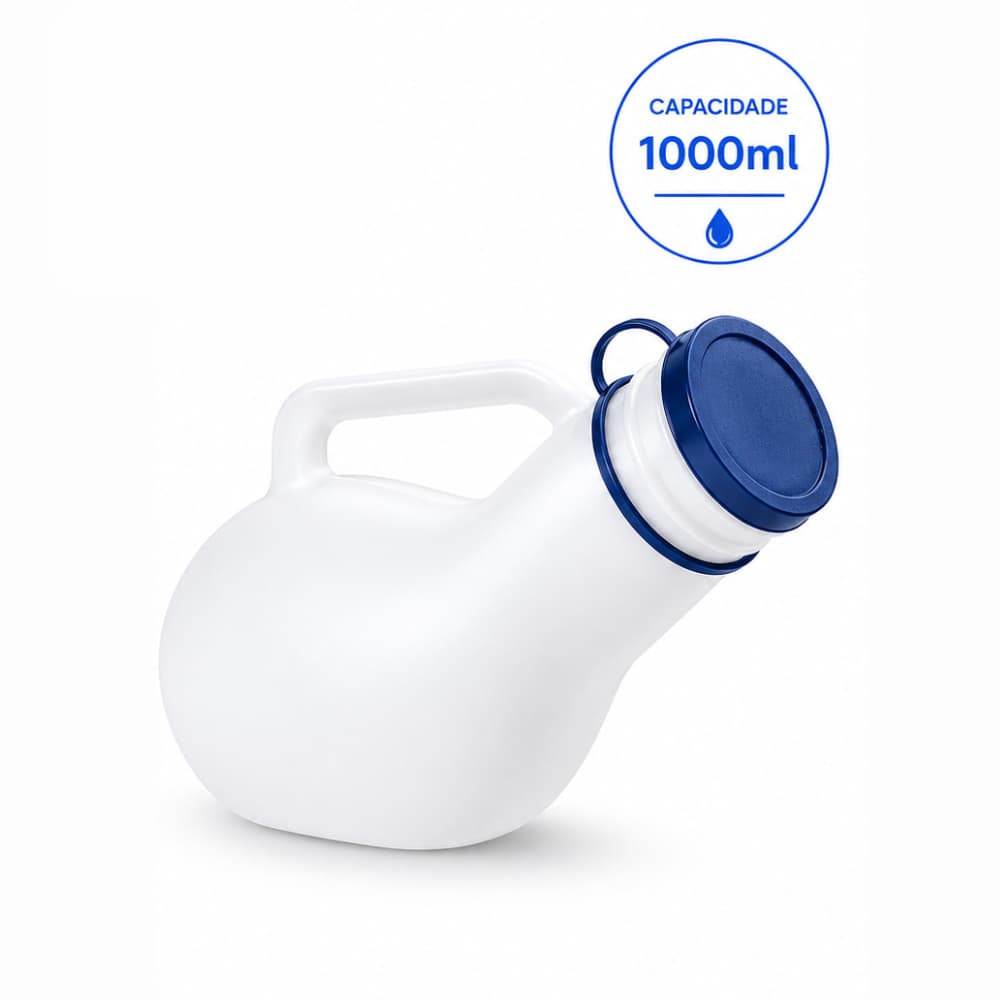 Papagaio Plástico Hospitalar Uso Sanitário 1000ml