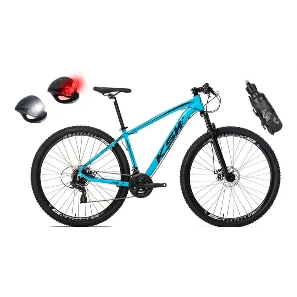 Bicicleta Aro 29 Ksw Alumínio 24v Shimano Freio A Disco