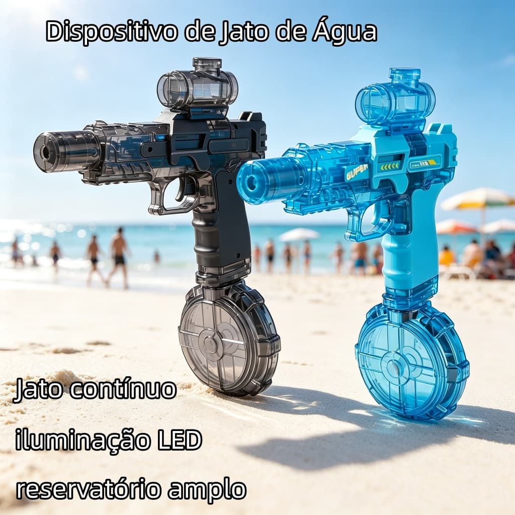 Dispositivo de Jato de Água reservatório amplo para diversão longa sem trocar água constantemente