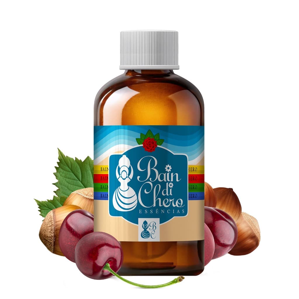 Essência Aromática Hidrossolúvel Para Aromatizantes Sabonetes e Cosmeticos - Cereja com Avelã 500ml