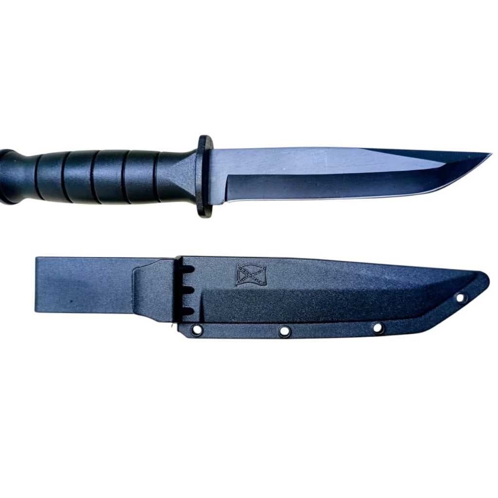 FACA MODELO ESPORTIVO COM EXCELENTE ACABAMENTO, MULTIUSO PARA COZINHA,  CHURRASCO, PESCA,  COLEÇÃO, PRESENTE.