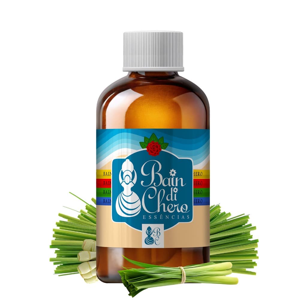 Essência Aromática Hidrossolúvel Para Aromatizantes Sabonetes e Cosmeticos - Capim Limão 100ml