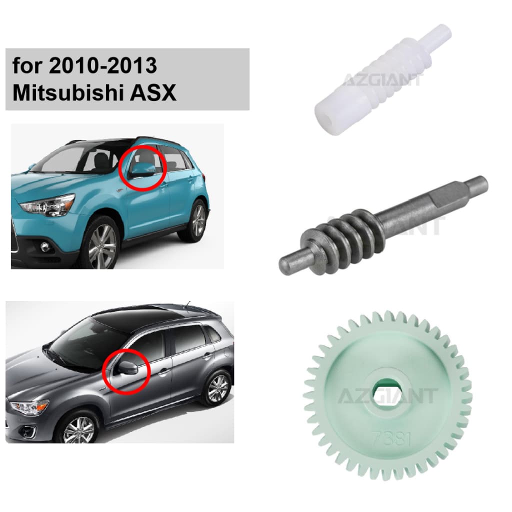 Para Mitsubishi ASX Espelho Retrovisor Lateral Motor Engrenagem 40 Dentes 2010-2013 Universal