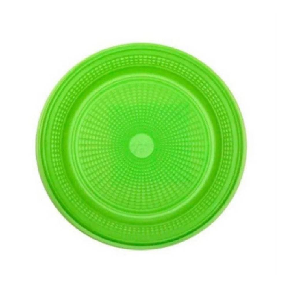 Prato Bolo Descartável - Verde Claro - 15cm - 10 unidades Trik Trik - Rizzo Distribuidora