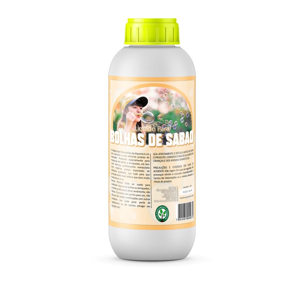 Líquido para Bolhas de Sabão - 1 Litro