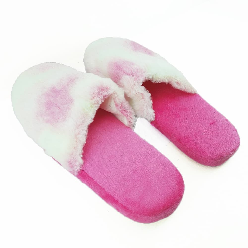 Chinelo De Quarto Pantufa Infantil Tie Dye Pelucia Conforto Pai Mãe
