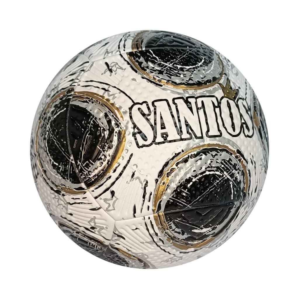 Bola de Futebol PVC/PU Nº 5 Retrô Santos Futebol e Magia - 1687