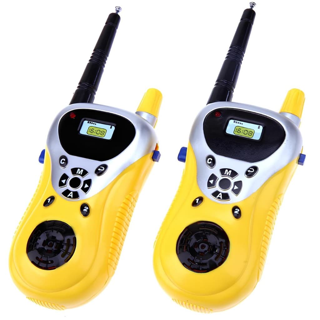 Walkie Talkie o Par Brinquedo Eletrônico Rádio Comunicador