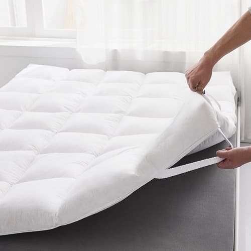 Pillow Top Casal 600g Protetor De Colchão Hypercal 400 Fios Toque Aveludado Macio Com Elástico Luxo
