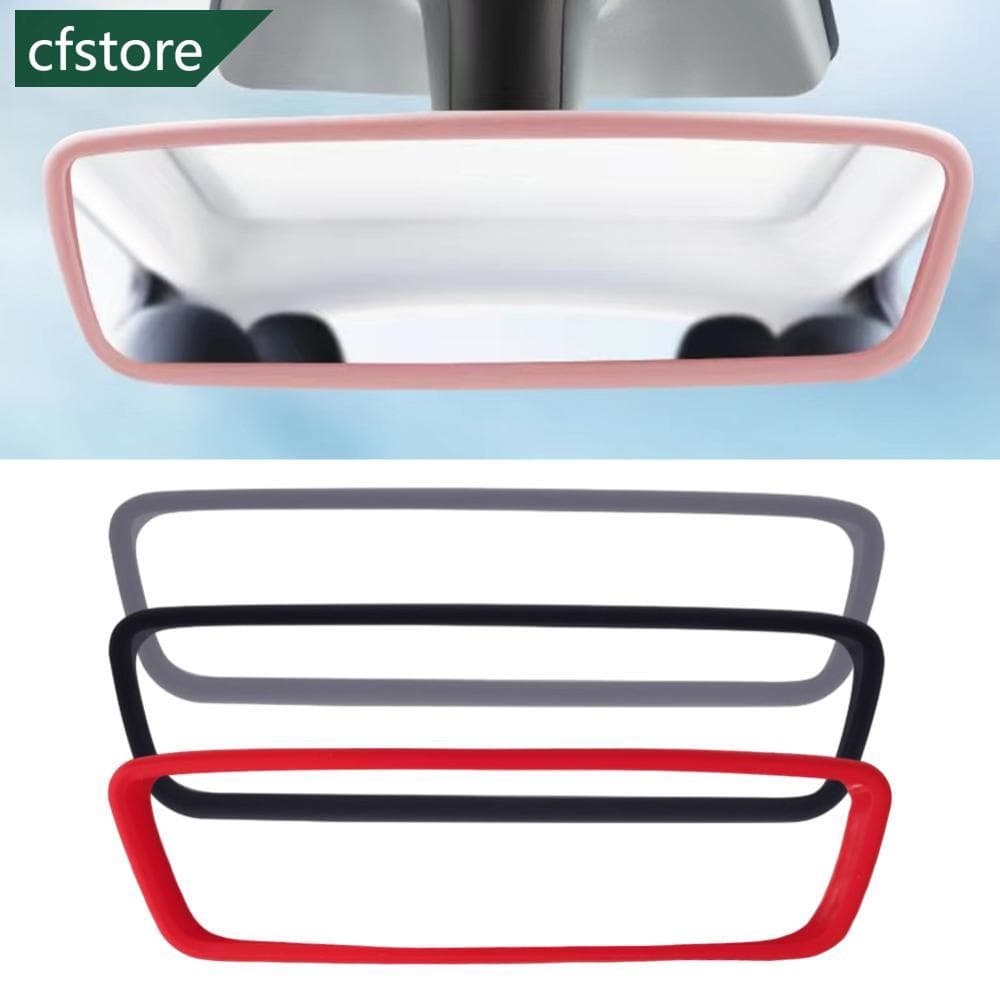 Espelho Retrovisor Do Carro Capa Protetora Da Borda De Silicone Acessórios De Tela Para Tesla Modelo 3/Y 2020-2023 C1P4