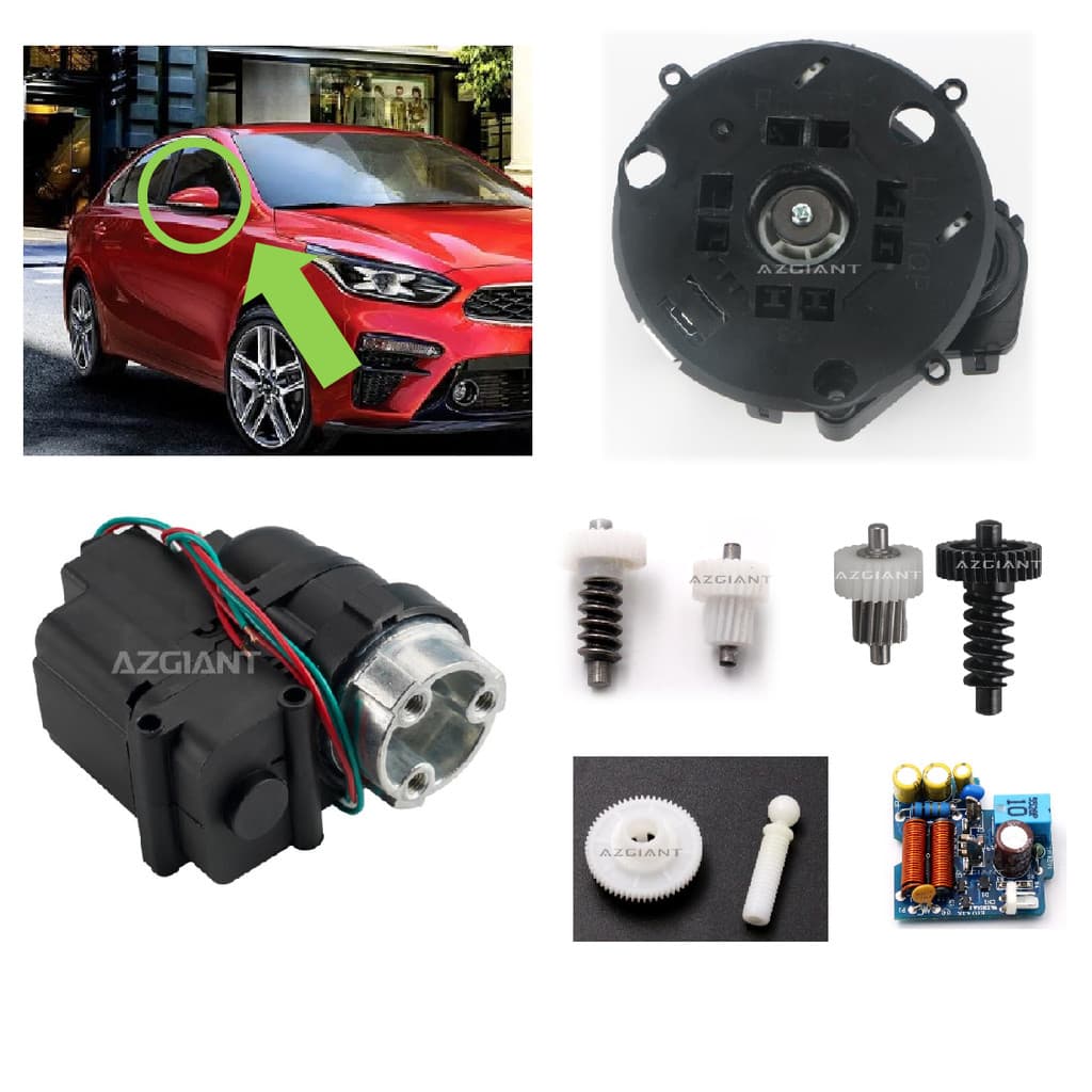 Peças De Carro Para Hyundai Elantra I20 Kia K5 Rio Cerato Espelho Retrovisor Cermin Atuador Motor PCB Engrenagem