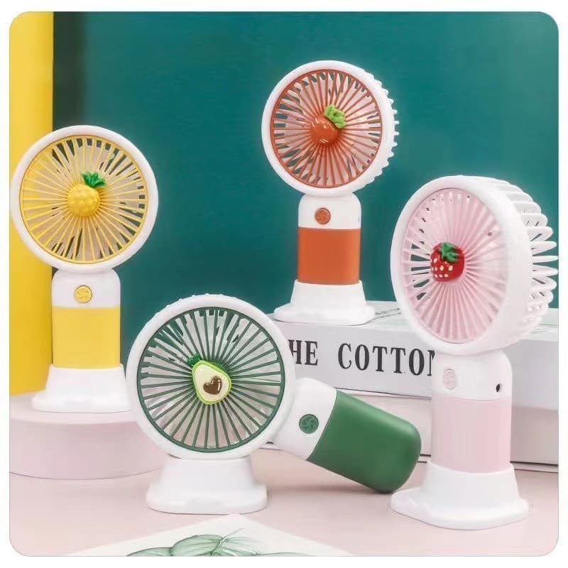 Mini Ventilador De Mão Portátil Recarregável Usb suporte Para celular