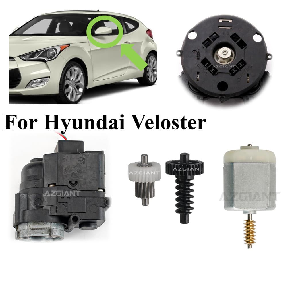 Motor De Espelho Cermin Para Carro , Hyundai Veloste 12-17 IX20 10-13 Kia PICANTO RIO 12-16 , Retrovisor lateral