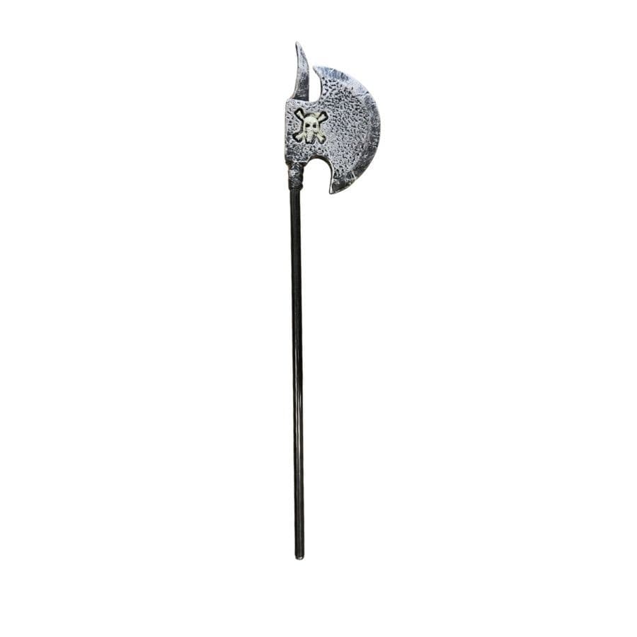 Adereço Fantasia Halloween Machado Caveira Curto 58cm - Rizzo
