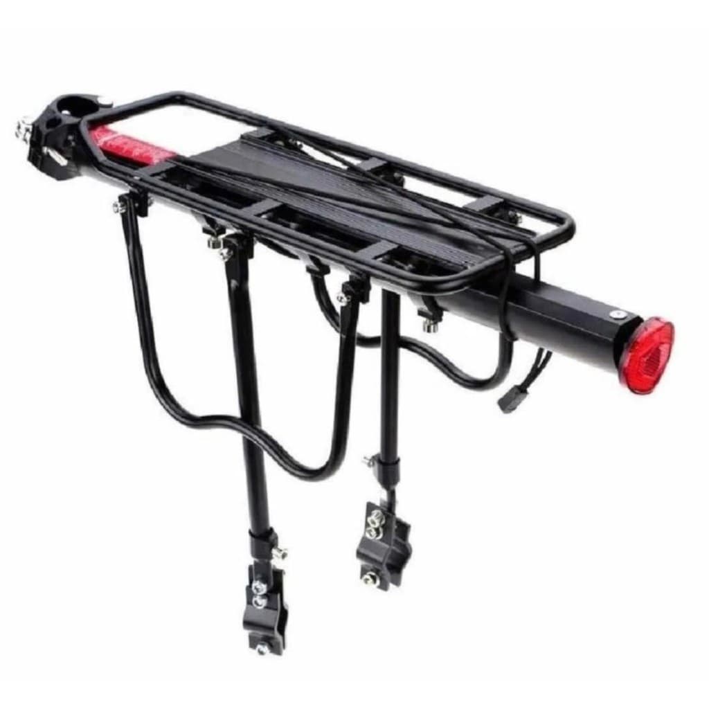 Bagageiro Garupa Bike Tubular Compatível Aro 26/29 Até 50kg