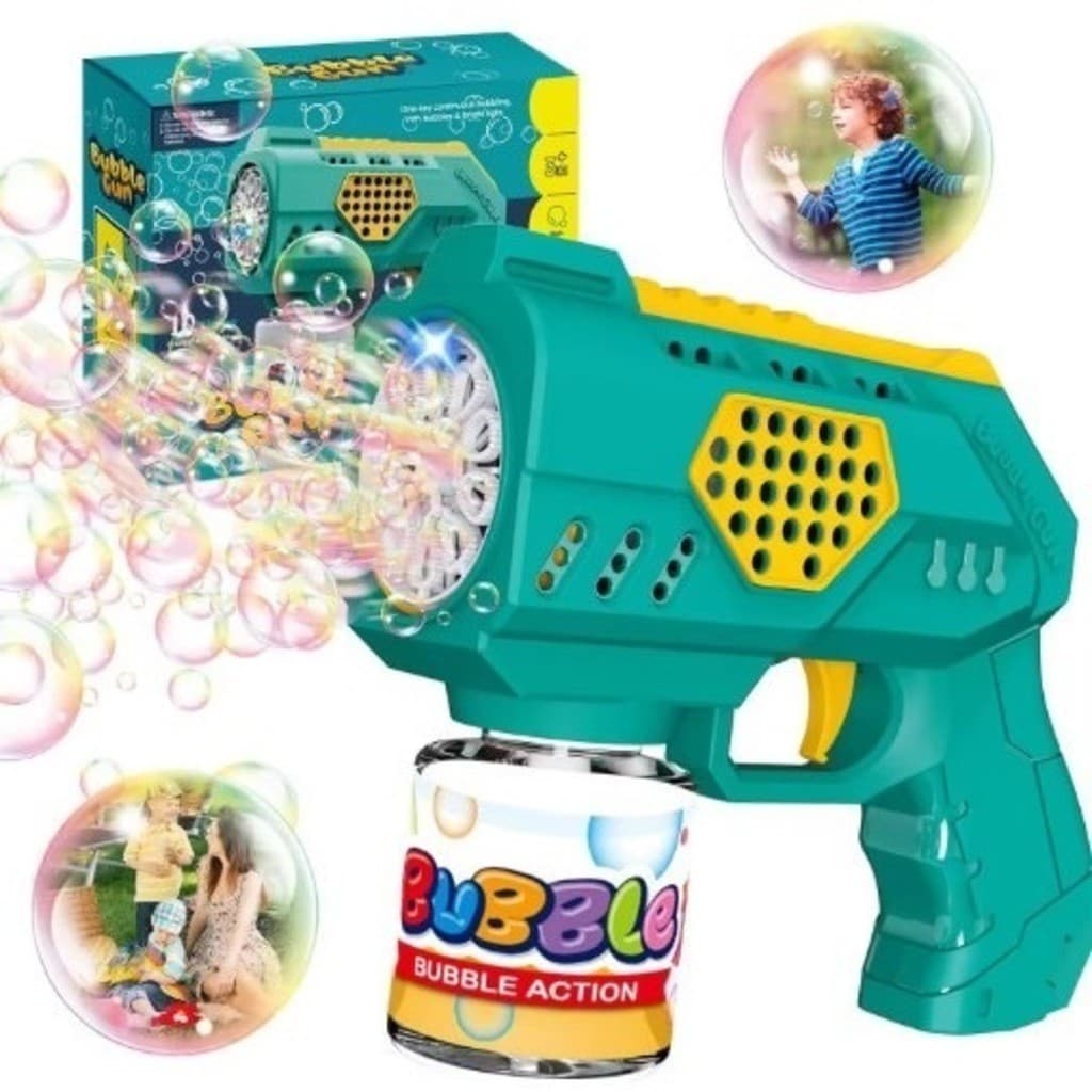 Máquina De Bolhas de Sabão 10 Furos Bubble Gum TIKTOK NOVA PROMOCAO