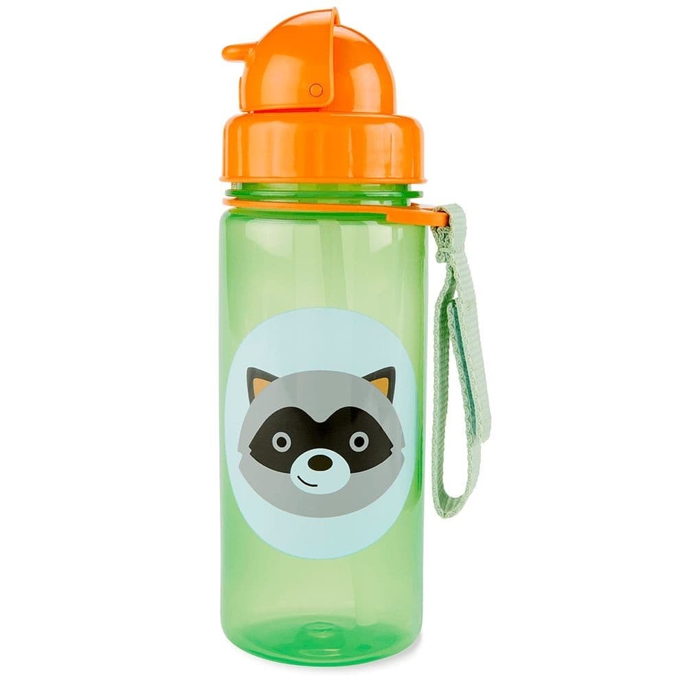 Garrafa Flip Zoo Guaxinim 384ml - Skip Hop