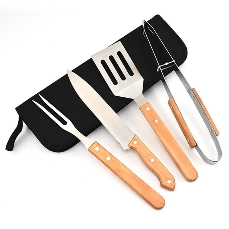 KIT Churrasco 4pçs   - No Estojo