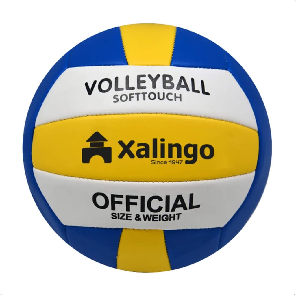 Bola de Vôlei Oficial Resistente e com Toque Macio para Crianças e Adultos Xalingo - 28632