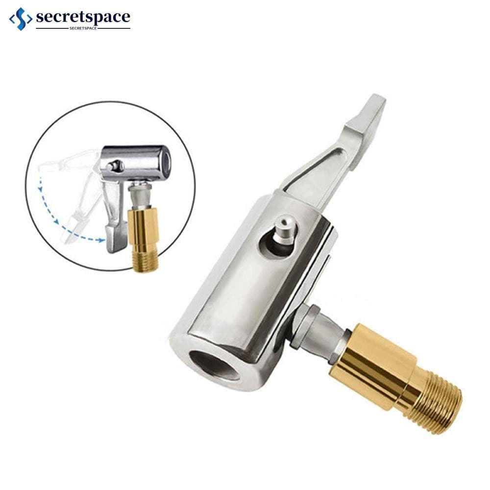 SECRETSPACE Portátil Pneu De Carro Ar Bomba Inflável Conector Mandril Compressor Pode Ser Desinflado Inflator De Para Re