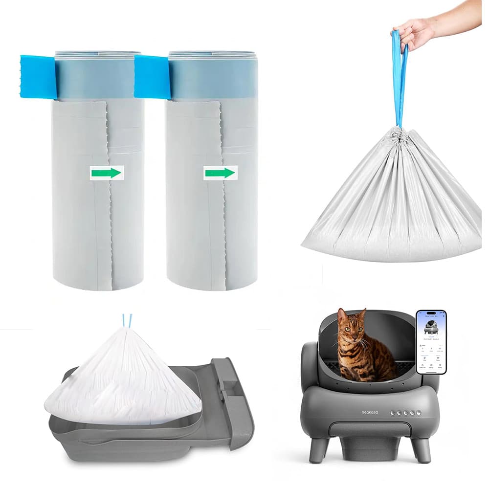 Neakasa Sacos Para Saco De Lixo Para Caixa De Areia De Gato