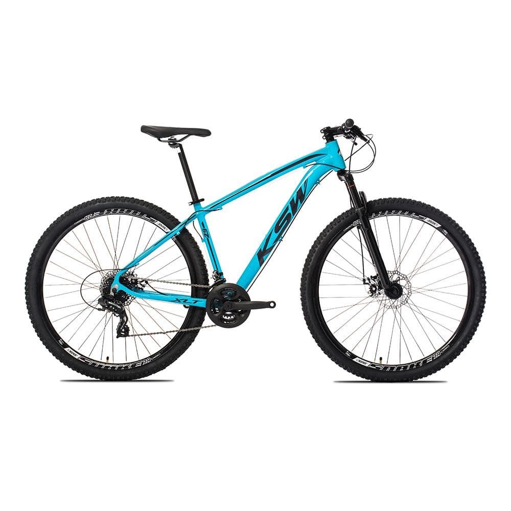 Bicicleta Aro 29 Ksw 24v Freio A Disco Cubo K/7 E Trava