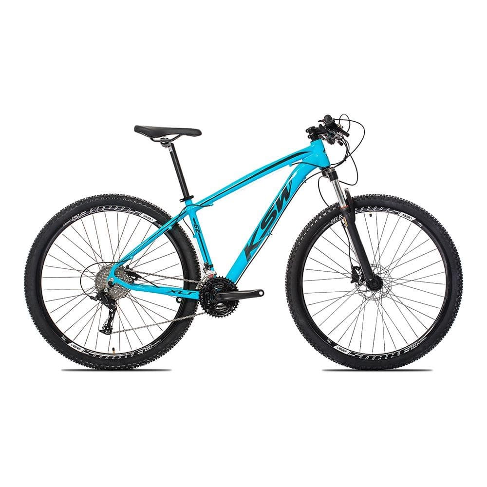 Bicicleta Aro 29 Ksw 24v Freio Hidráulico Trava E Cubo K-7