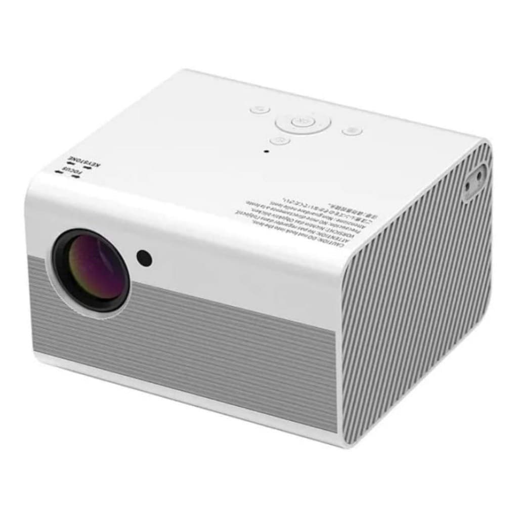 Projetor Smart T10 Full HD 1080P Android Wi-Fi 7200 Lumens Home Theater Espelhamento HDMI USB Portátil
