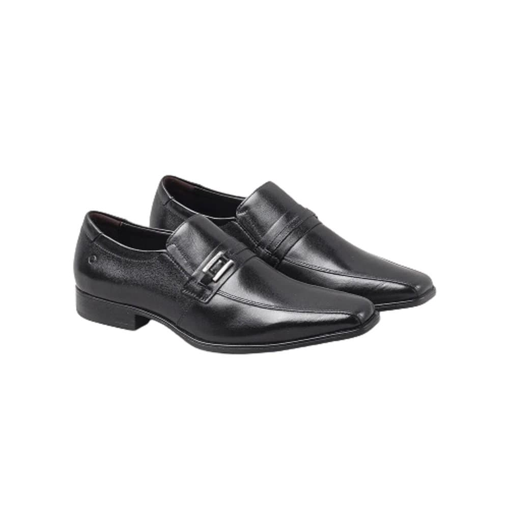 Sapato Democrata Couro Metropolitan Lisa Design Masculino Prime Adultos Clássico Mocassim Plain Toe Original Nota Fiscal