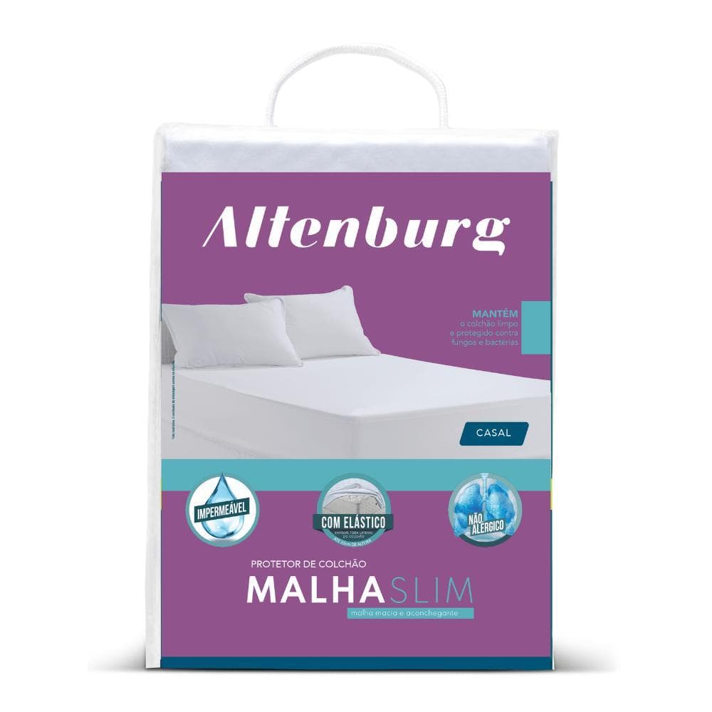 Protetor de Colchão Altenburg Solteiro King Malha Slim
