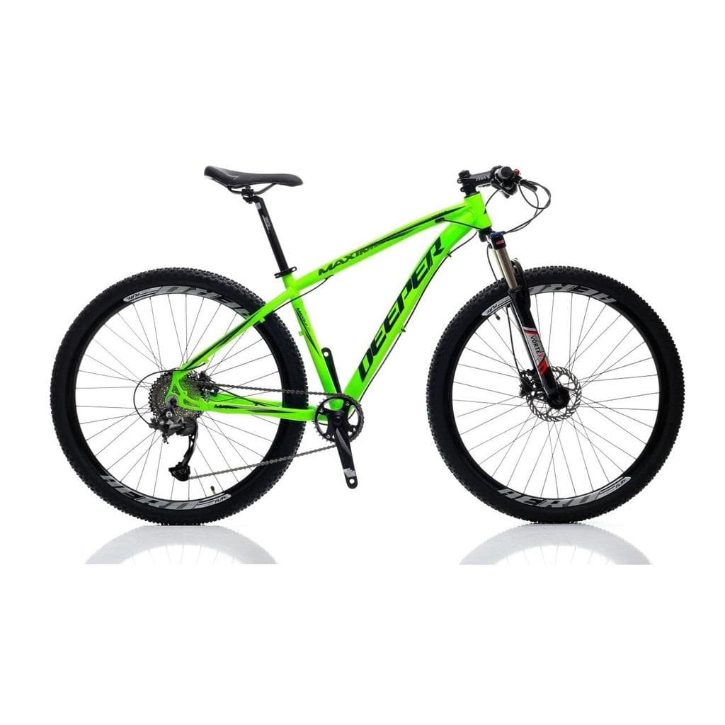 Bicicleta 29 Deeper Altus 9v freio Hidraulico Trava k7 11/36
