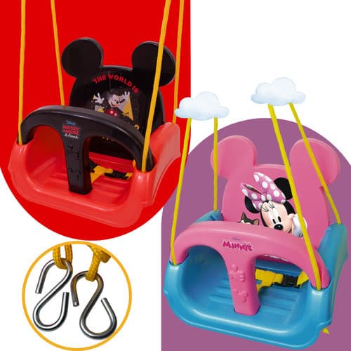 Balanço com Gancho Infantil 23kg Disney 3 em 1 Cadeirinha Balanco Criança Bebe