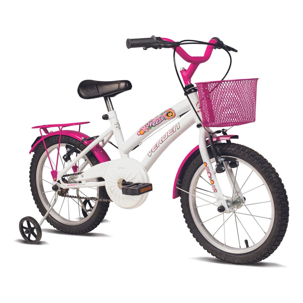 Bicicleta Infantil Verden Breeze Aro 16 cesta e bagageiro