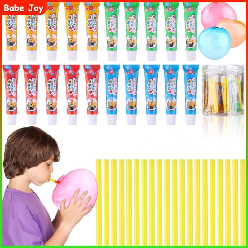 1/3/6pcs Bola de bolha mágica segurança brinquedo De Cola De Colorido Bolha De Ar Para Crianças