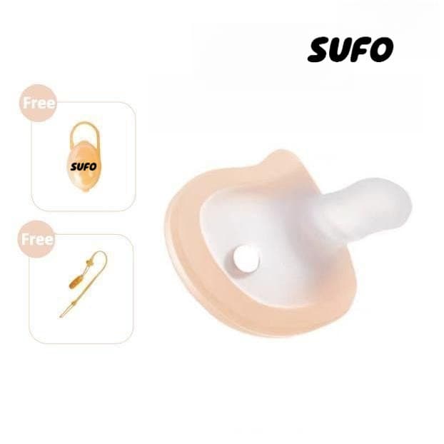 [SUFO] Kit 3 Chupeta Silicone Bebê Polegar, Tecnologia Antipoeira, Design Dia e Noite