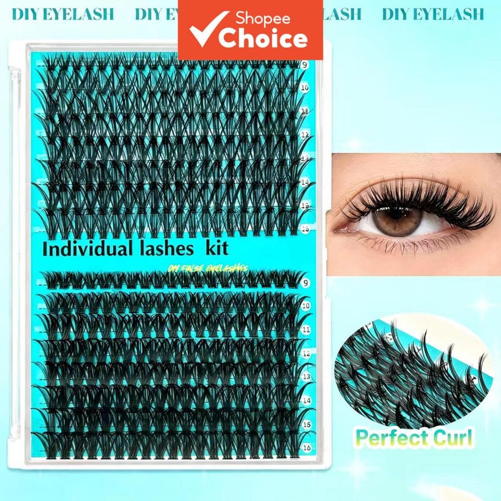 Cílios Volumosos 10-18mm – Grosso E Fofo Adequado Para Qualquer Formato De Olho , Aparência Completa Natural Diariamente