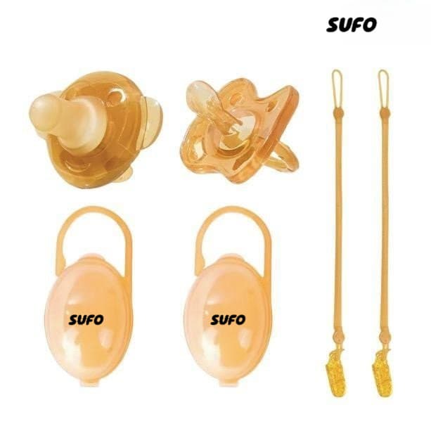 [SUFO] Kit 6 Chupeta Bebê Antimão, Super Macia, 0-3 Anos, Relatório Teste Incluso