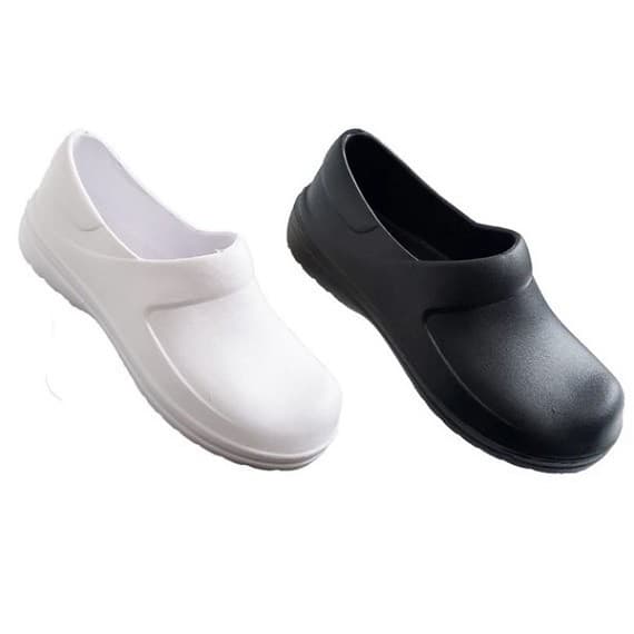 Sapato Branco ou Preto Profissional Enfermagem, Confortável, Açougue Cozinha Feminino Masculino