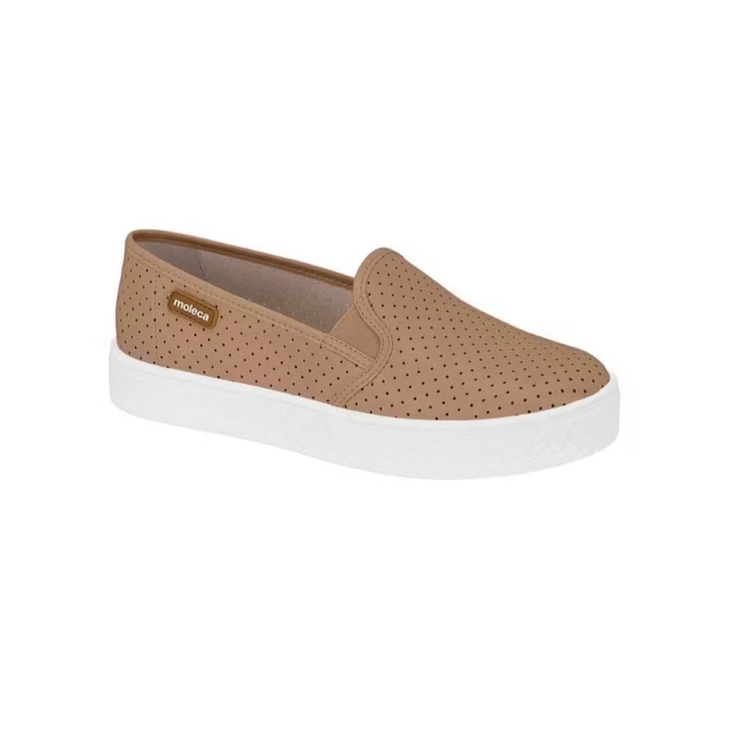 Tenis Feminino Casual Platform slip on Moleca Original