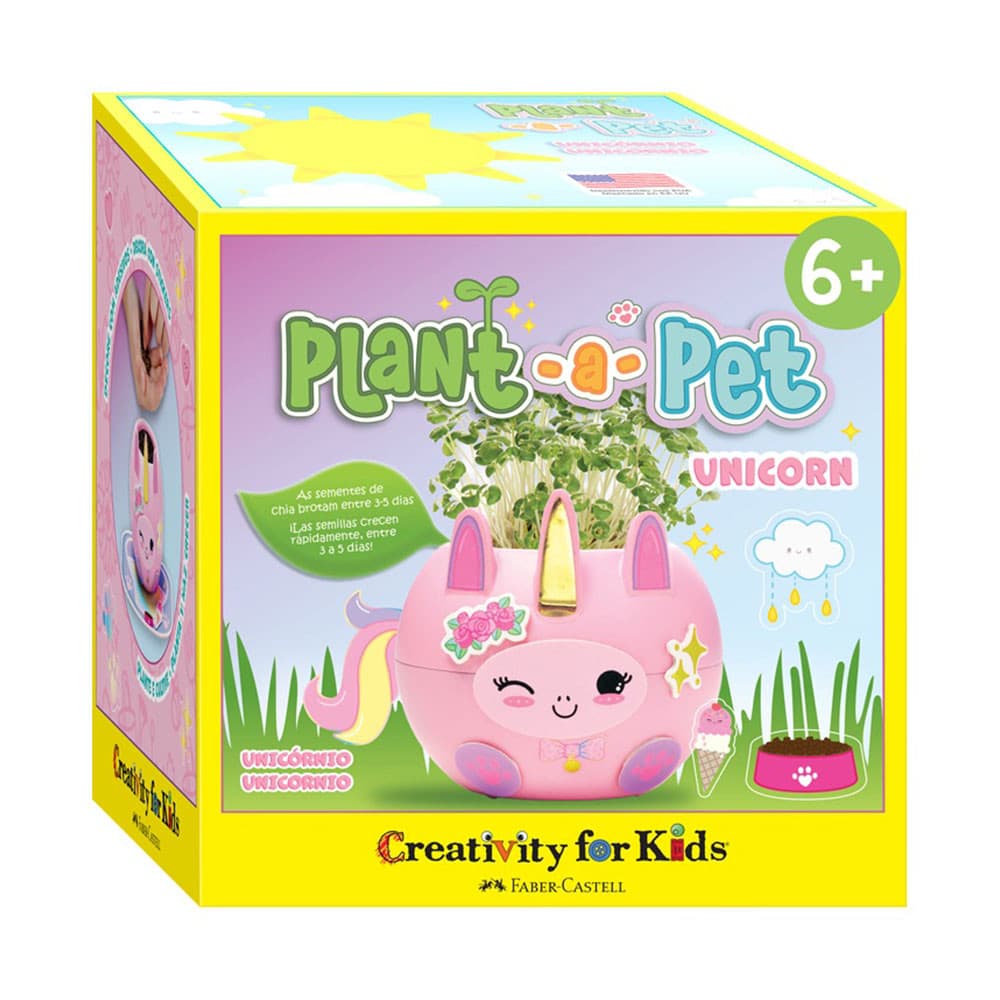 Plant-a-pet Unicórnio Creativity for Kids 6466900 Faber-Castell