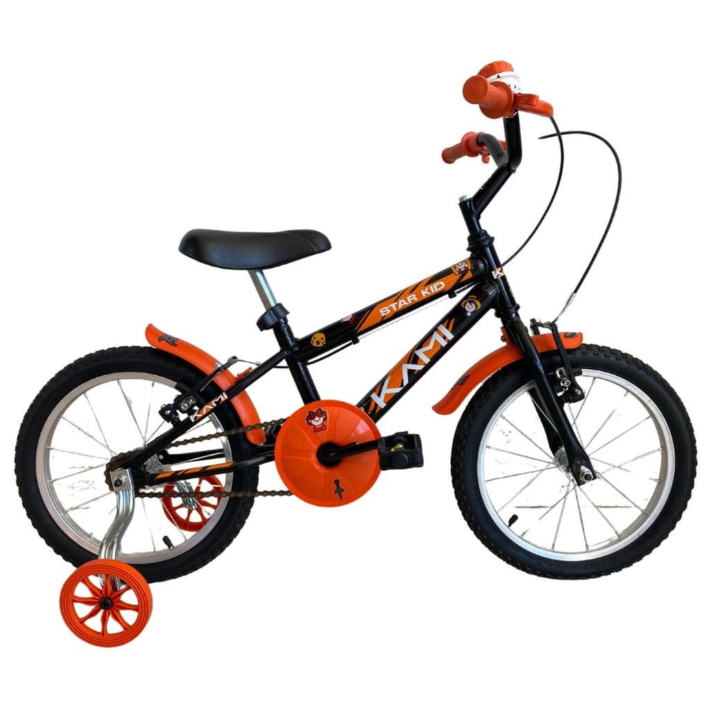 Bicicleta Infantil Star Kid Criança Masculino e Feminino Aro 16 C/ Rodas Várias Modelos