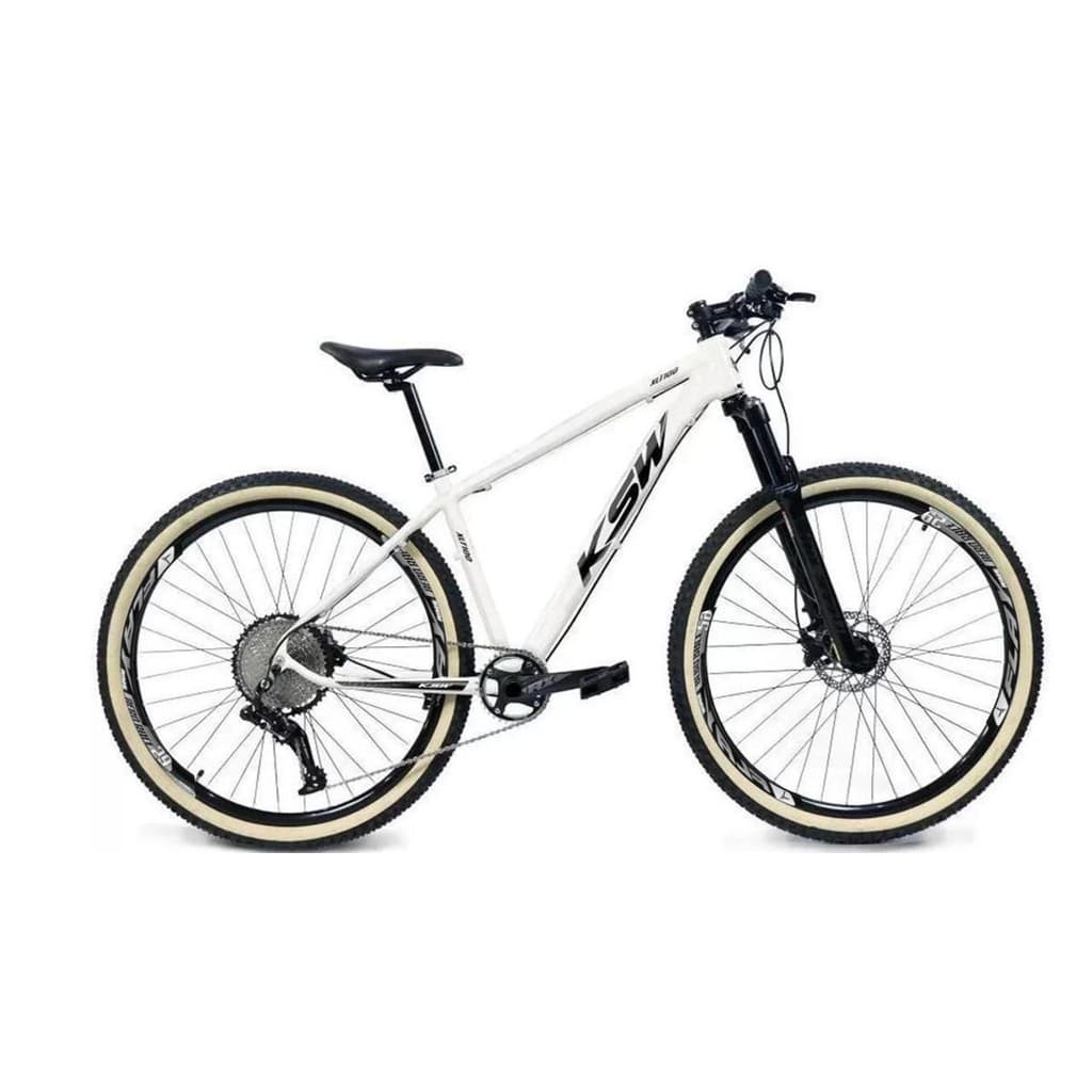 Bicicleta Aro 29 Ksw 9v Freio Hidráulico Trava E K7 11/40
